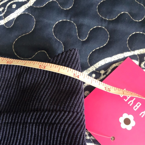 Amy Byer Corduroy blue girls short skirt size 16 - Picture 4 of 8